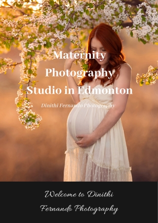 Maternity Photography Studio in Edmonton