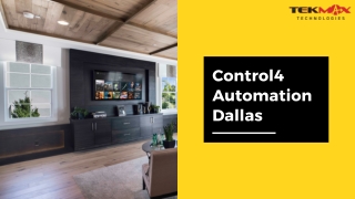 Control4 Automation Dallas