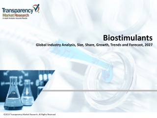 Biostimulants Market Valuation worth US$ 5.5 Bn by 2027