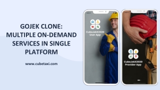 Gojek Clone: Multiple On-Demand Services in Single Platform