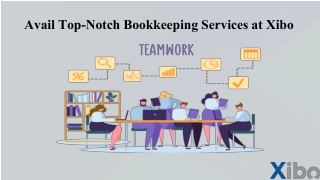 Avail Top-Notch Bookkeeping Services at Xibo