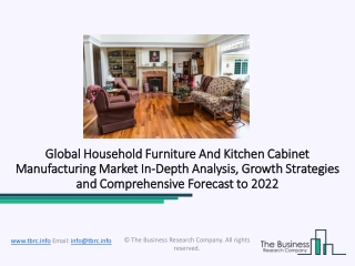 Household Furniture And Kitchen Cabinet Manufacturing Market 2020