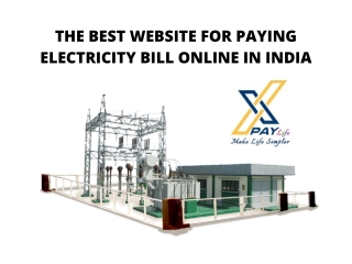 The best website for paying electricity bill online in india