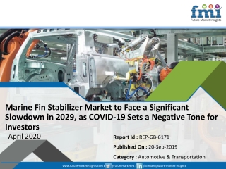 Global Marine Fin Stabilizer Market Projected to Witness a Measurable Downturn; COVID-19 Outbreak Remains a Threat to Gr