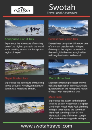 Popular Trekking Destinations in Nepal and Bhutan