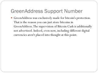 GreenAddress Phone Number (810-355-4365)