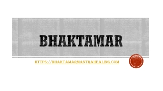 Bhaktamar