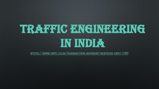 Traffic engineering in India