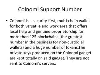 Coinomi Phone Number (810-355-4365)