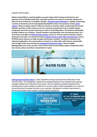 Activated Carbon Filters – eco green