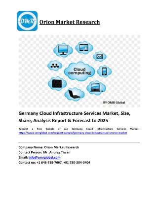 Germany Cloud Infrastructure Services Market Size, Share and Forecast 2019-2025