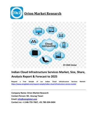 Indian Cloud Infrastructure Services Market Size, Share and Forecast 2019-2025