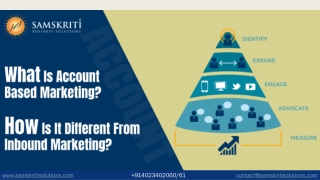 What Is Account Based Marketing? How Is It Different from Inbound Marketing?