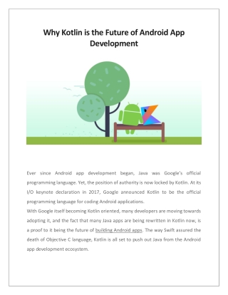 Why Kotlin is the Future of Android App Development