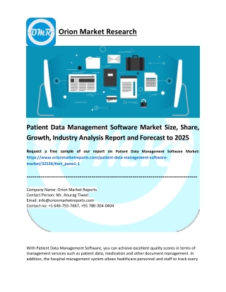 Patient Data Management Software Market