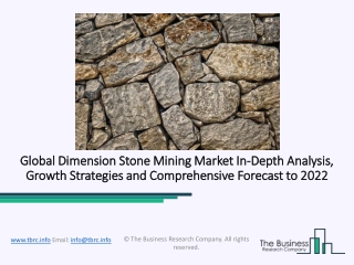 Dimension Stone Mining Market Research Report 2020