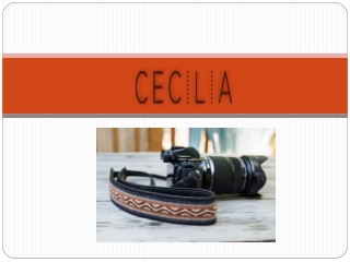 Cecilia Camera Straps for everyday Needs