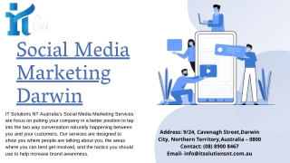 Social Media Marketing Darwin | IT Solutions NT