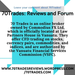 70trades - your trusted broker