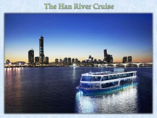 The Han River Cruise