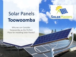 Solar Panels Toowoomba - Solar Battery & Solar Inverter Toowoomba