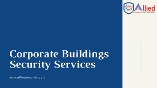 Security Services Los Angeles| Security Guards Los Angeles| alliedintsecurity.com