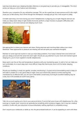 For Beneficial Suggestions About Sl&#101;ep problems, &#84;his Is Actually T&#104;e Top Post