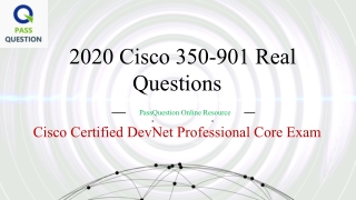 Cisco DevNet Professional 350-901 DEVCOR Exam Questions