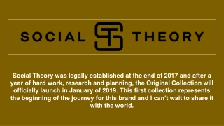 Social Theory Clothing - Social Theory