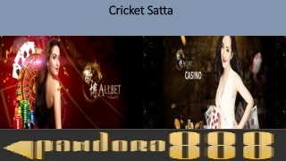 cricket satta