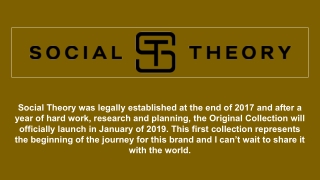 Social Theory Clothing - Social Theory