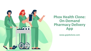Phox Health Clone: On-Demand Pharmacy Delivery App