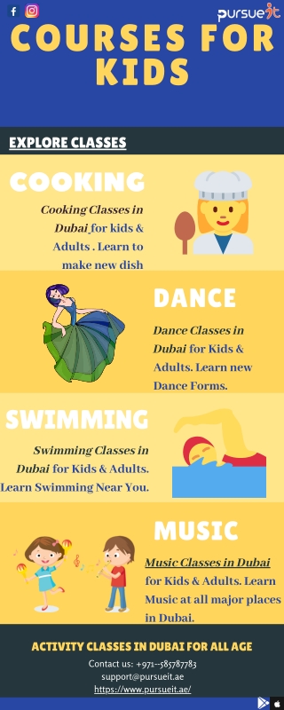 Courses for kids in Dubai