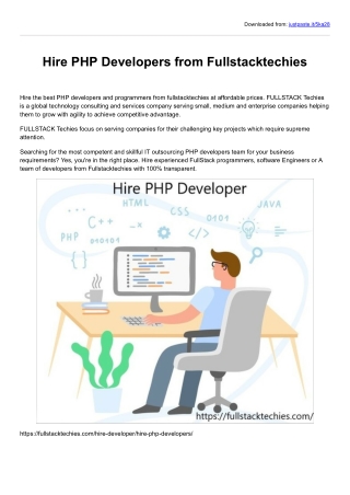 Hire PHP Developers