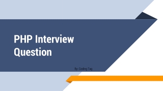 php interview questions and answers