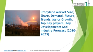 Propylene Market Size, Growth, Opportunity and Forecast to 2023