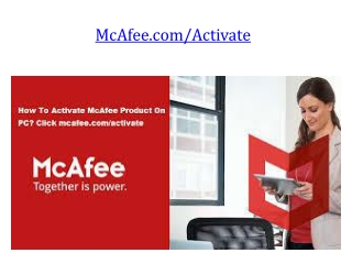 McAfee.com/Activate - Download McAfee on Mac and Windows