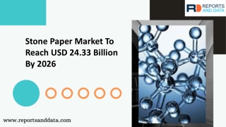 Stone Paper Market Trends and Forecast to 2027 - Industry Analysis by Geographical Regions, Type and Application