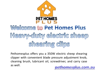 Heavy-duty electric sheep shearing clips