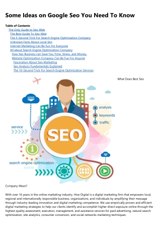 How Seo Analysis can Save You Time, Stress, and Money.