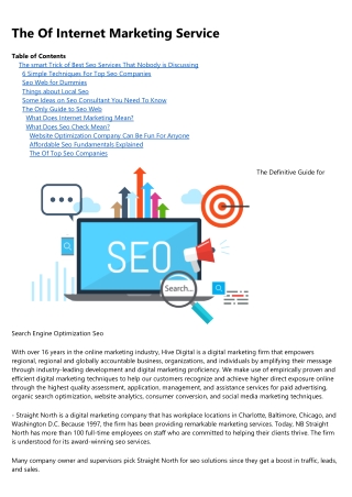 The Best Guide To Seo Analysis