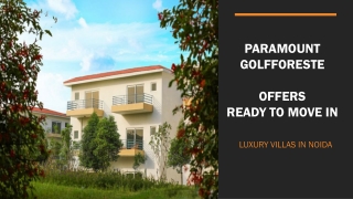 Book luxury villas in Greater Noida