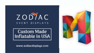 Custom Made Inflatable in USA | Inflatable Signs in USA | Zodiac Displays