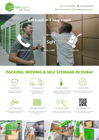 Right Space Self Storage LLC - Dubai - Profile