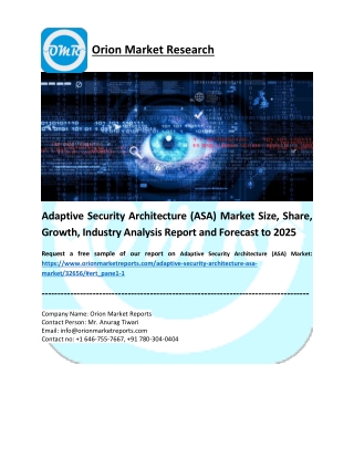 Adaptive Security Architecture (ASA) Market