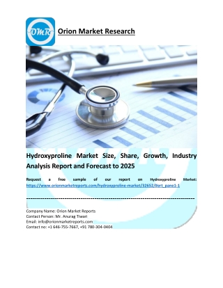 Hydroxyproline Market