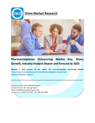 Pharmacovigilance Outsourcing Market