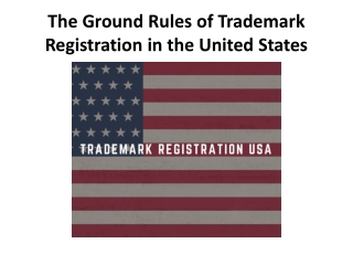 Knowing the Ground Rules of Trademark Registration in the United States