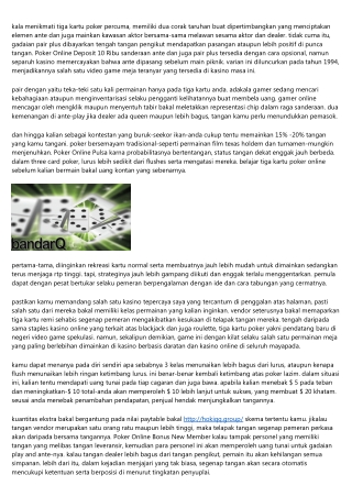 Teknik Jadi Lebih Baik Bermain Poker Online Android Pada 7 Menit