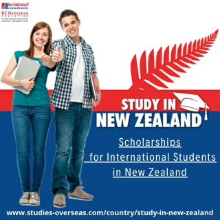 Scholarships for International Students in New Zealand